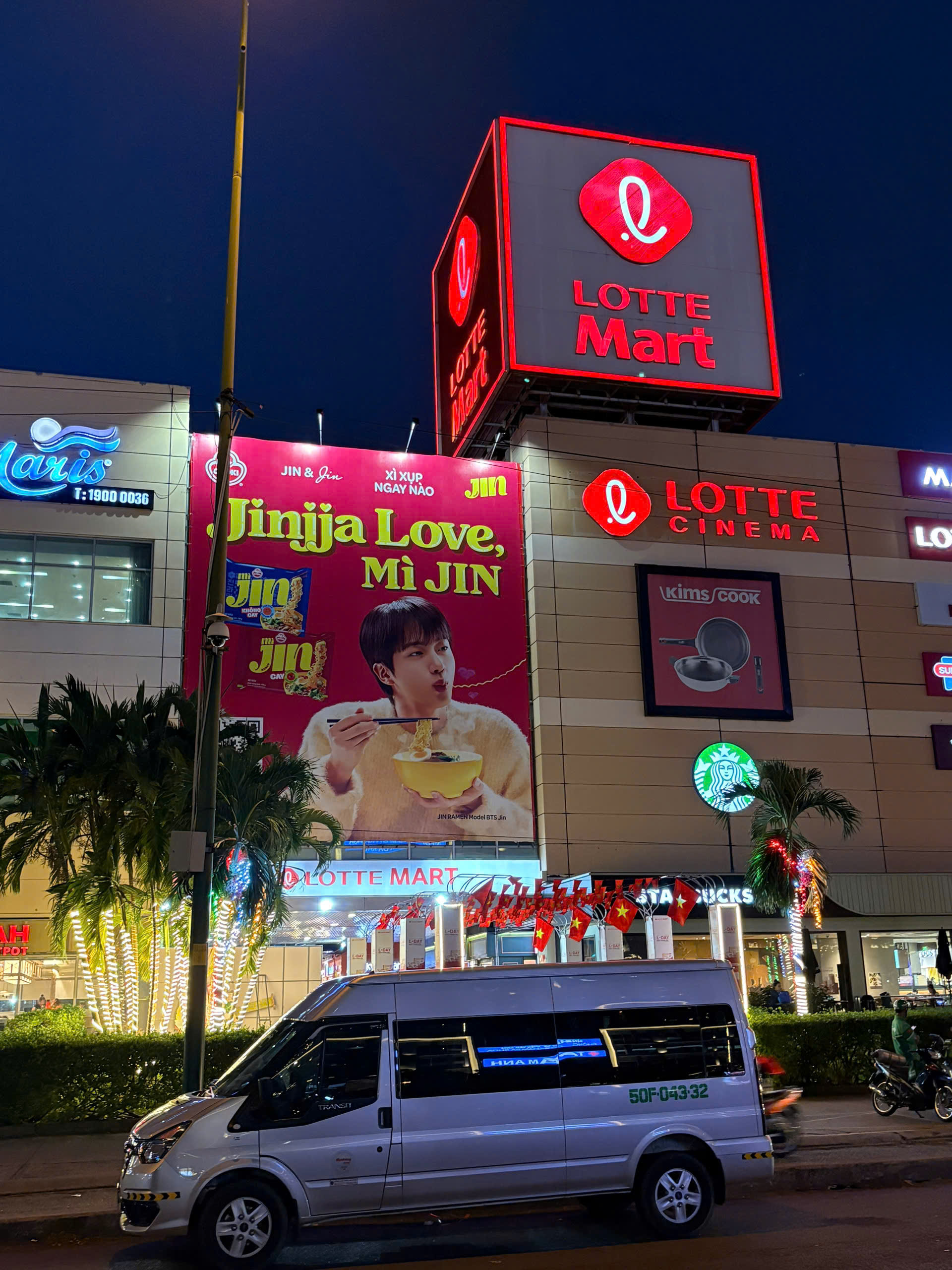 Quảng cáo tại TTTM Go, Aeon, Lotte, Vincom